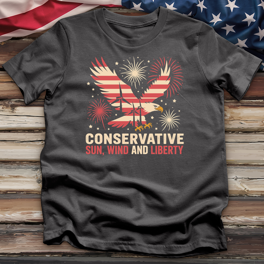 Conservative Sun, Wind, and Liberty Tee