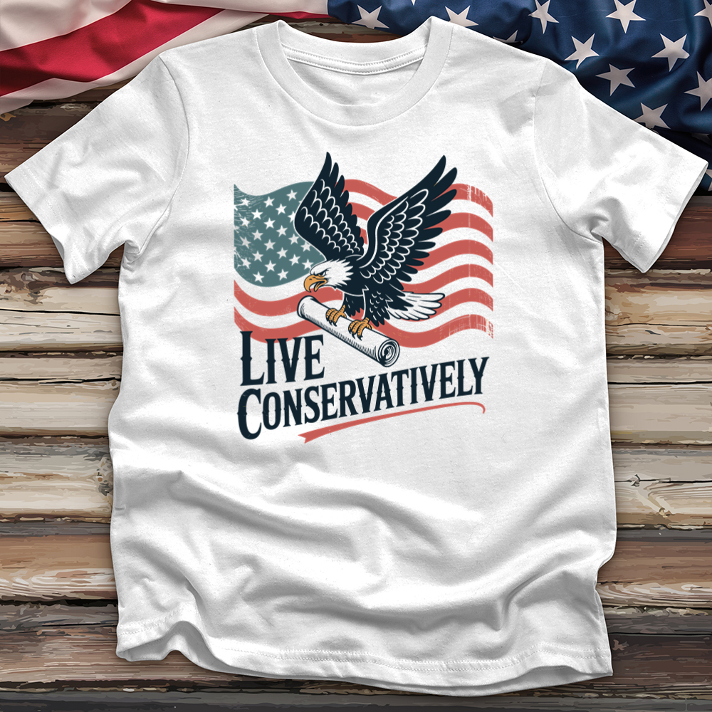 Live Conservatively 2 Tee