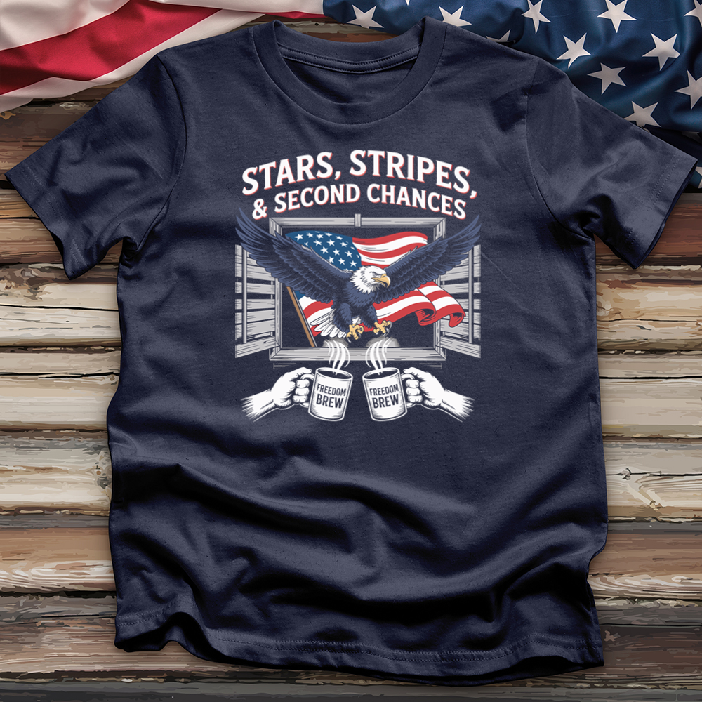 Stars Stripes & Second Chances Tee