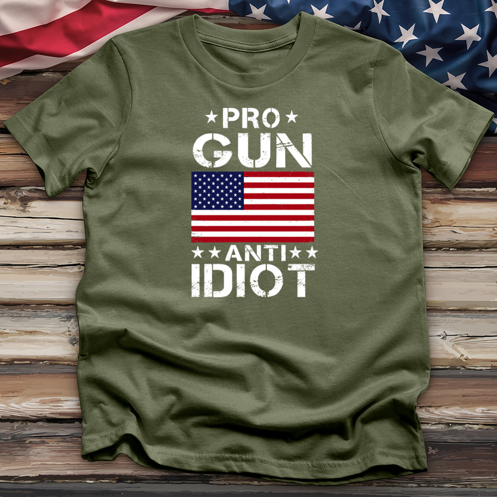 Pro Gun Anti Idiot V4 Tee