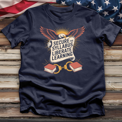 Secure the Syllabus Liberate Learning Tee