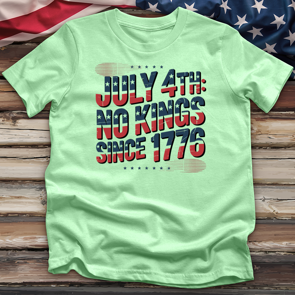 July 4th No Kings Tee