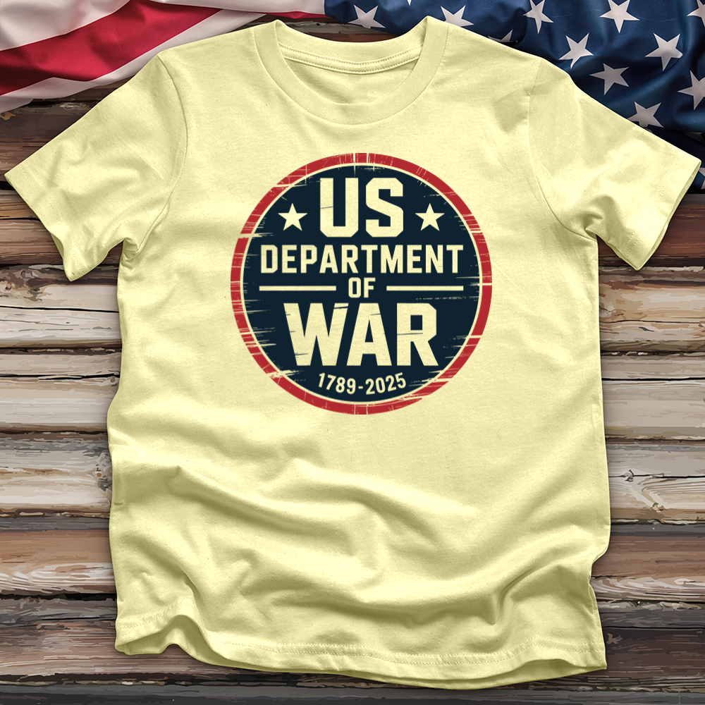 US Department of War Rustic Tee