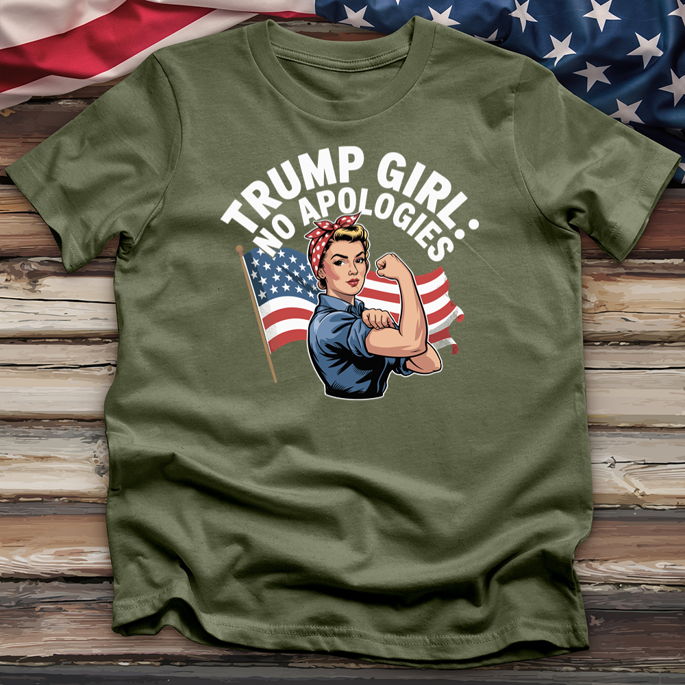 Trump Girl No Apologies 2 Tee