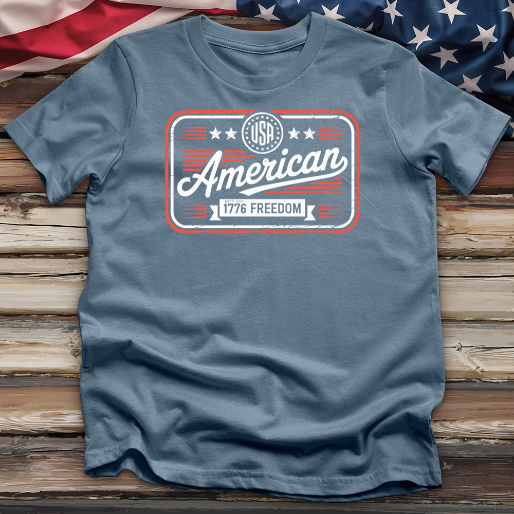 Usa American 1776 Freedom Tee