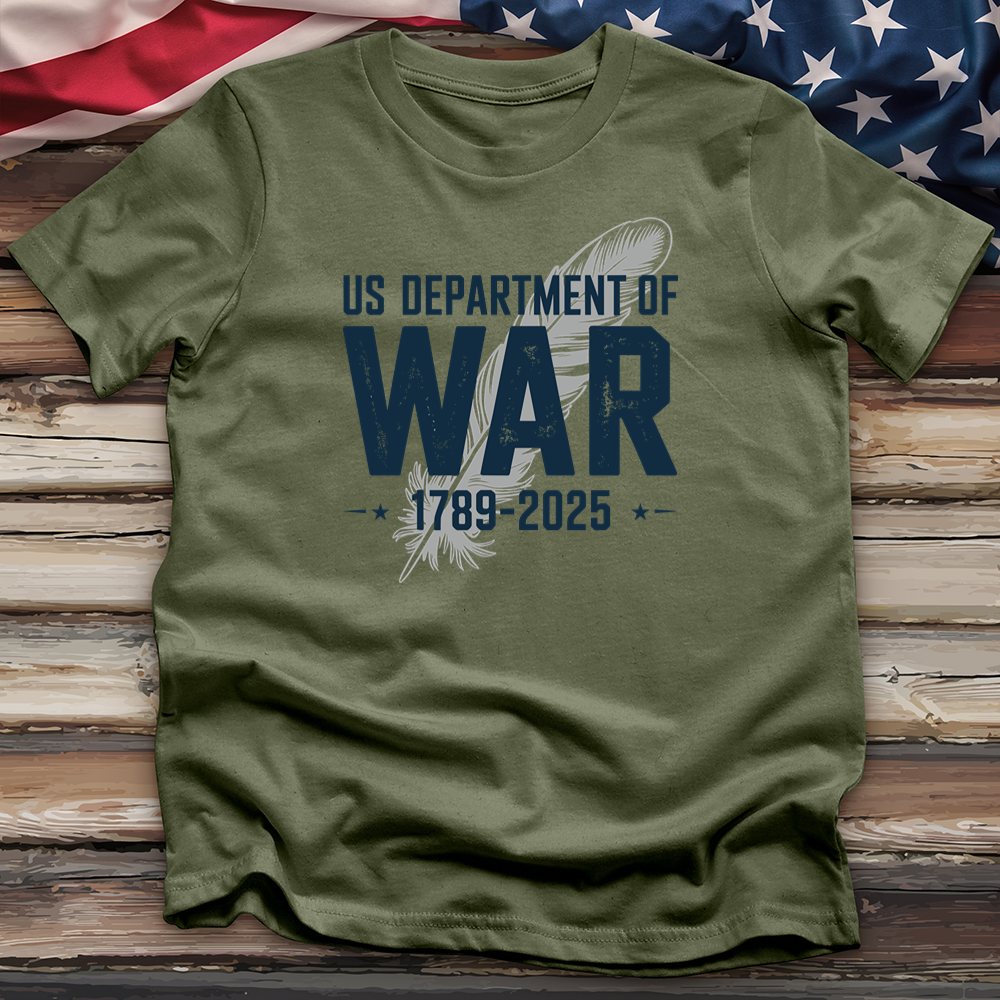 US Department of War Feather Tee