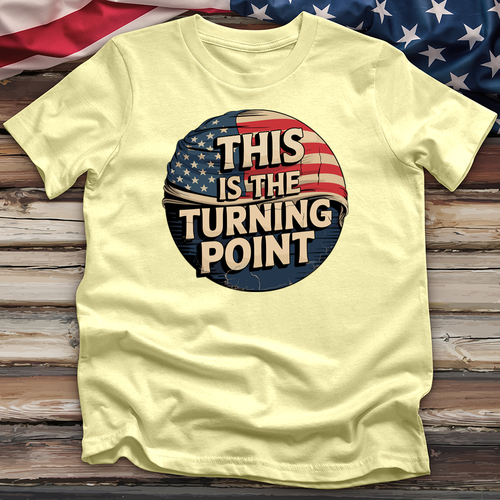 This is the Turning Point 3 Tee