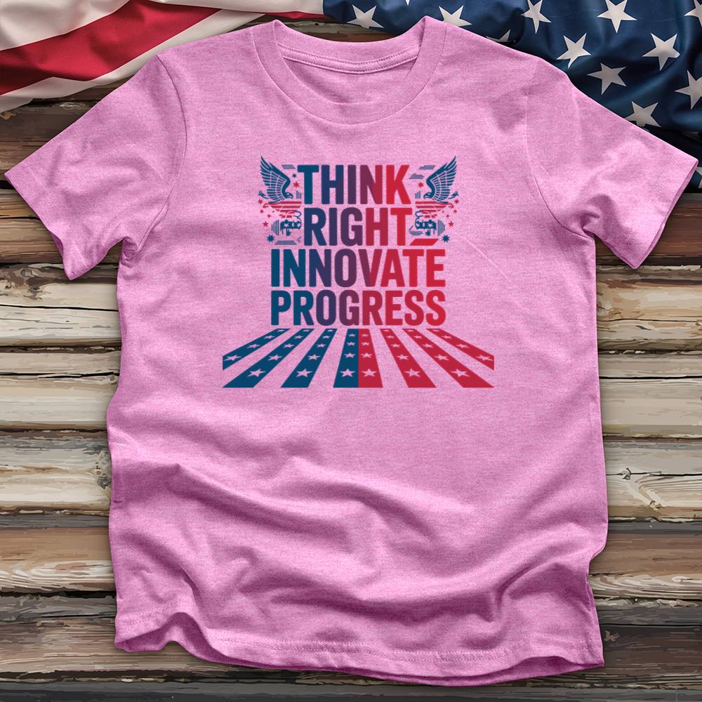 Think Right Innovate Progress Tee