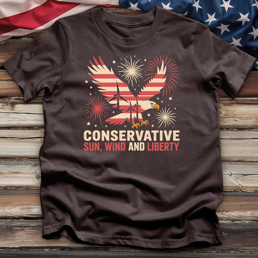 Conservative Sun, Wind, and Liberty Tee