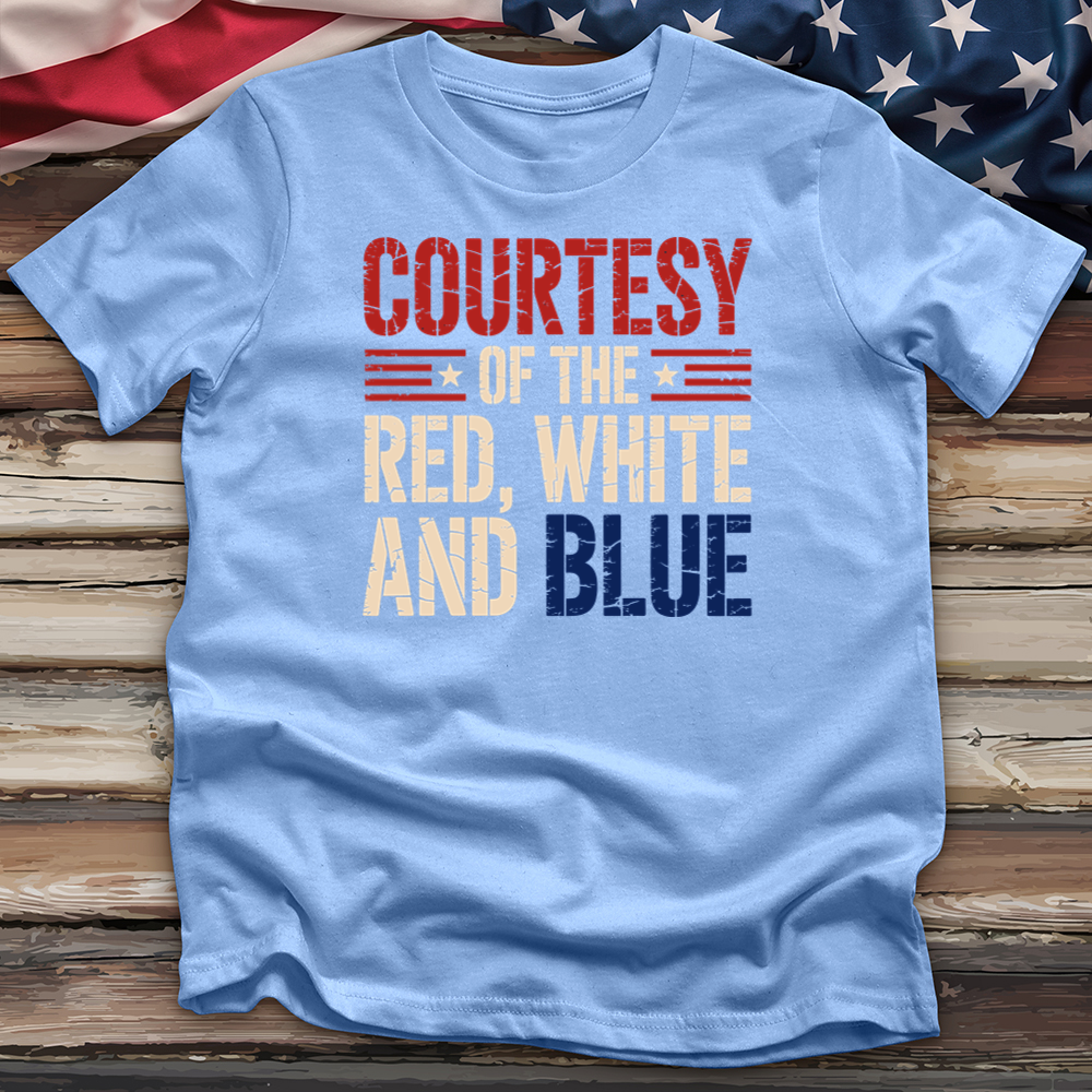 Red White and Blue Tee