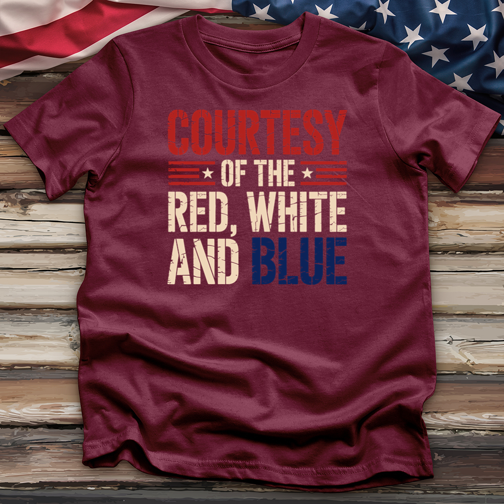 Red White and Blue Tee