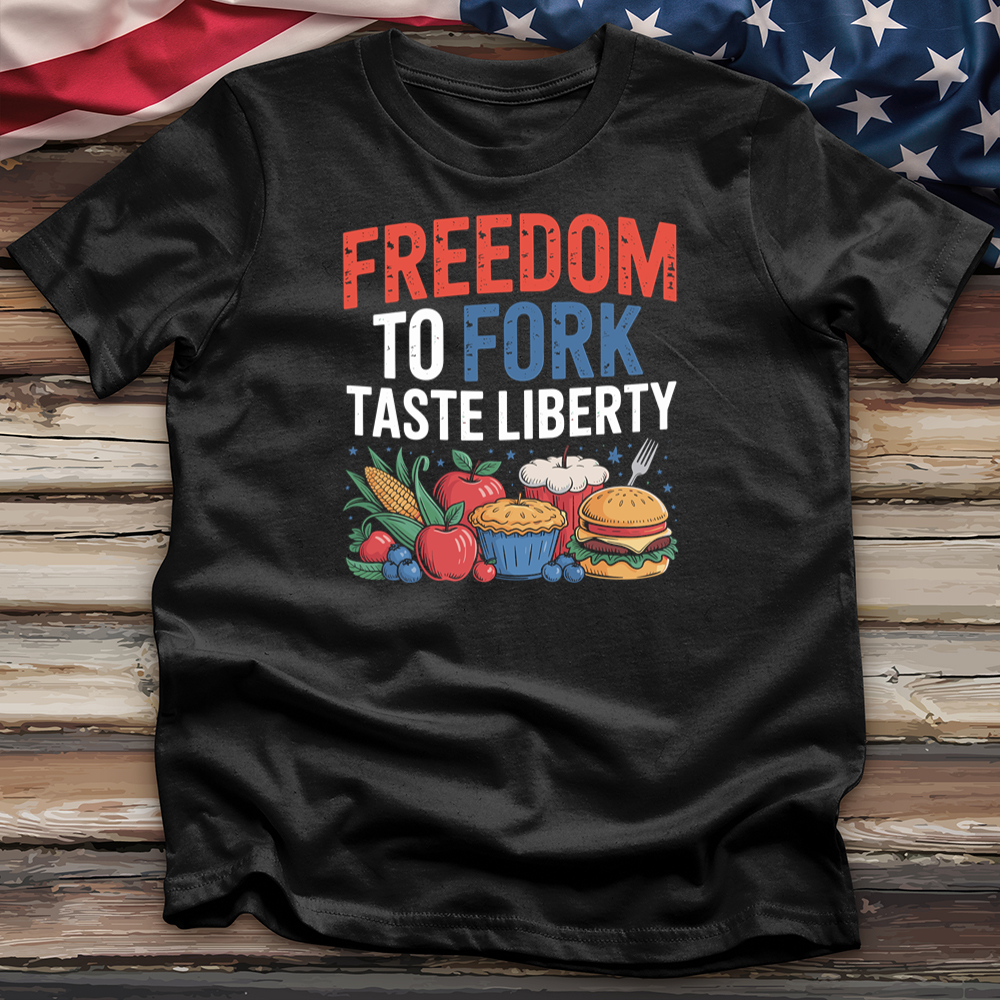 Freedom to Fork Taste Liberty Tee
