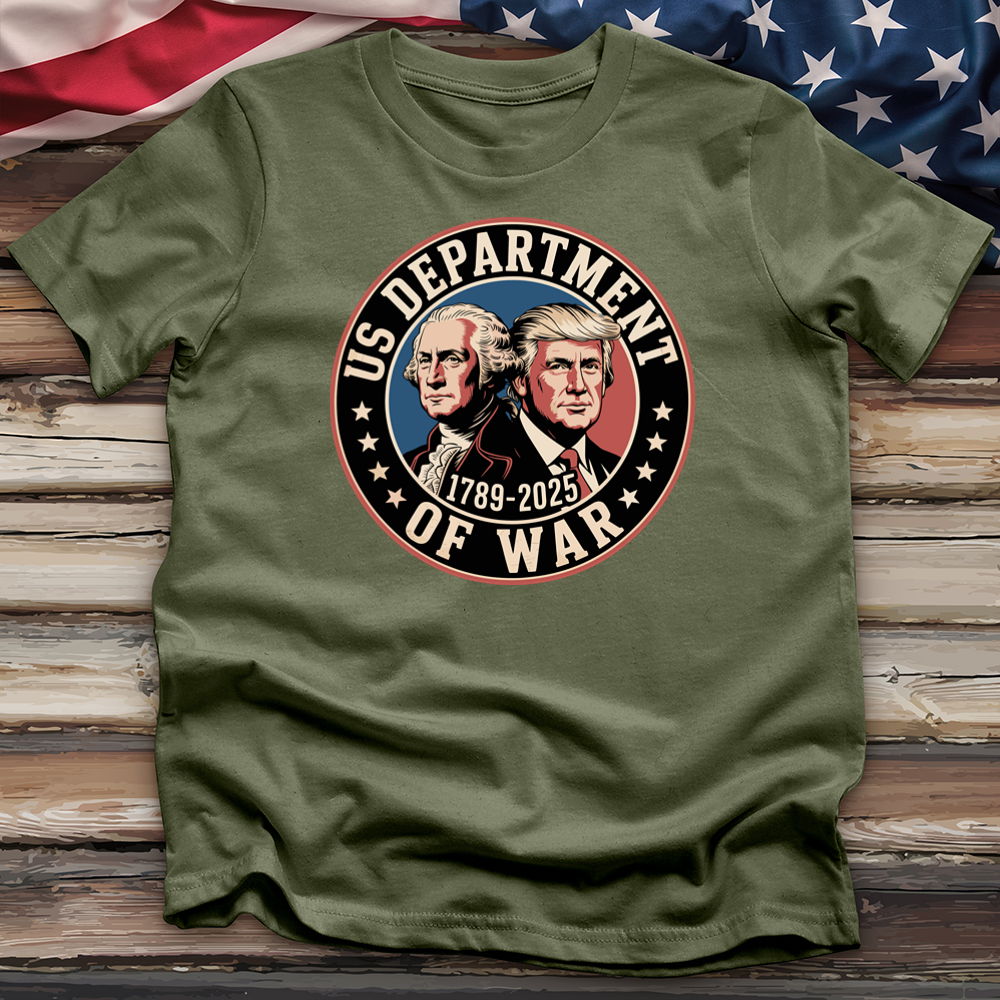US Department of War 1789-2025 Presidents Tee
