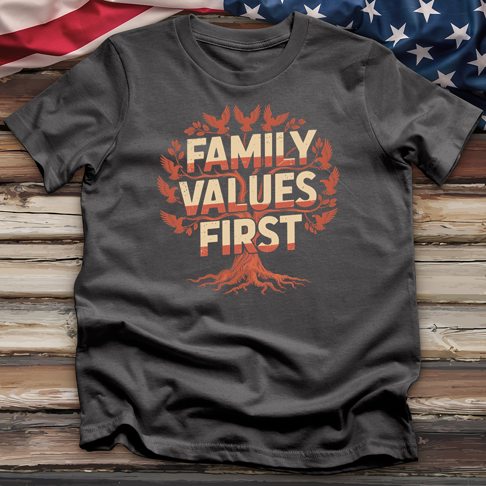 Family Values First Tee