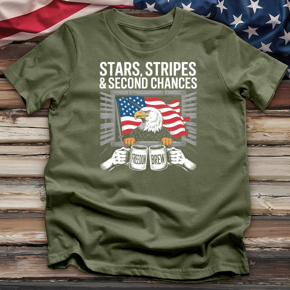 Stars Stripes & Second Chances Tee