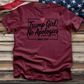 Trump Girl No Apologies 3 Tee