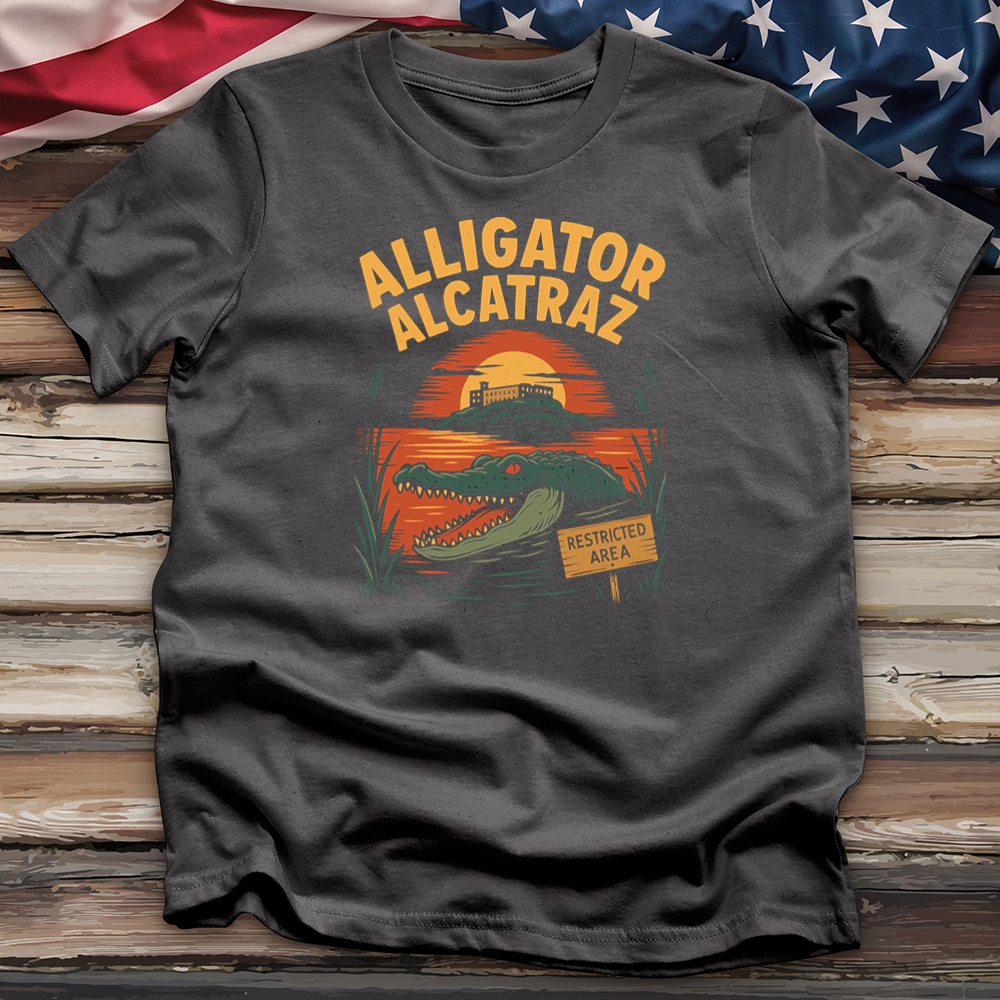 Alligator Alcatraz Restricted Area Tee