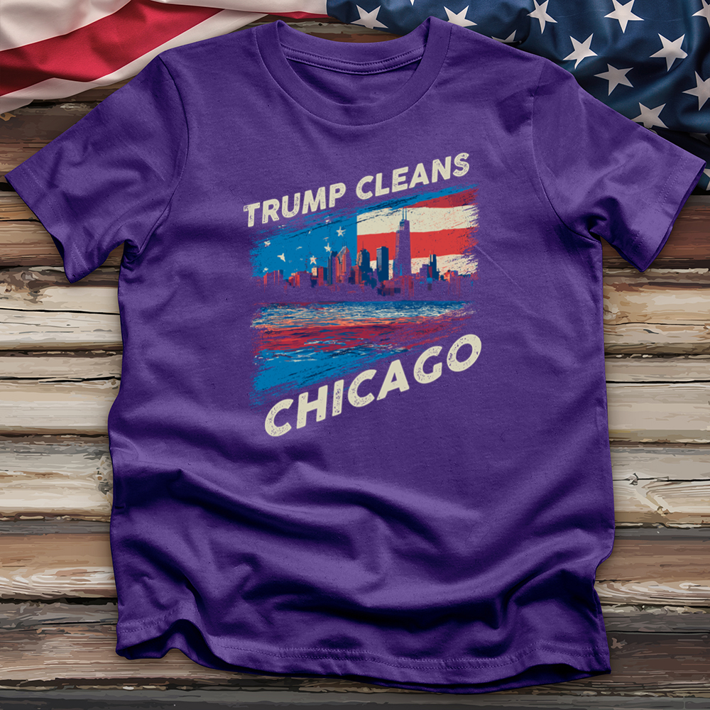 Trump Cleans Chicago Tee