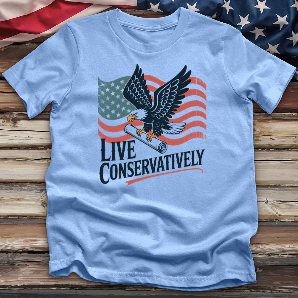 Live Conservatively 2 Tee