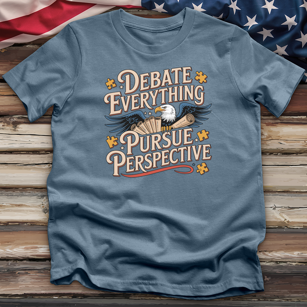 Debate Everything Pursue Perspective Tee
