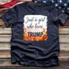 Just a Girl Who Loves Trump Tee