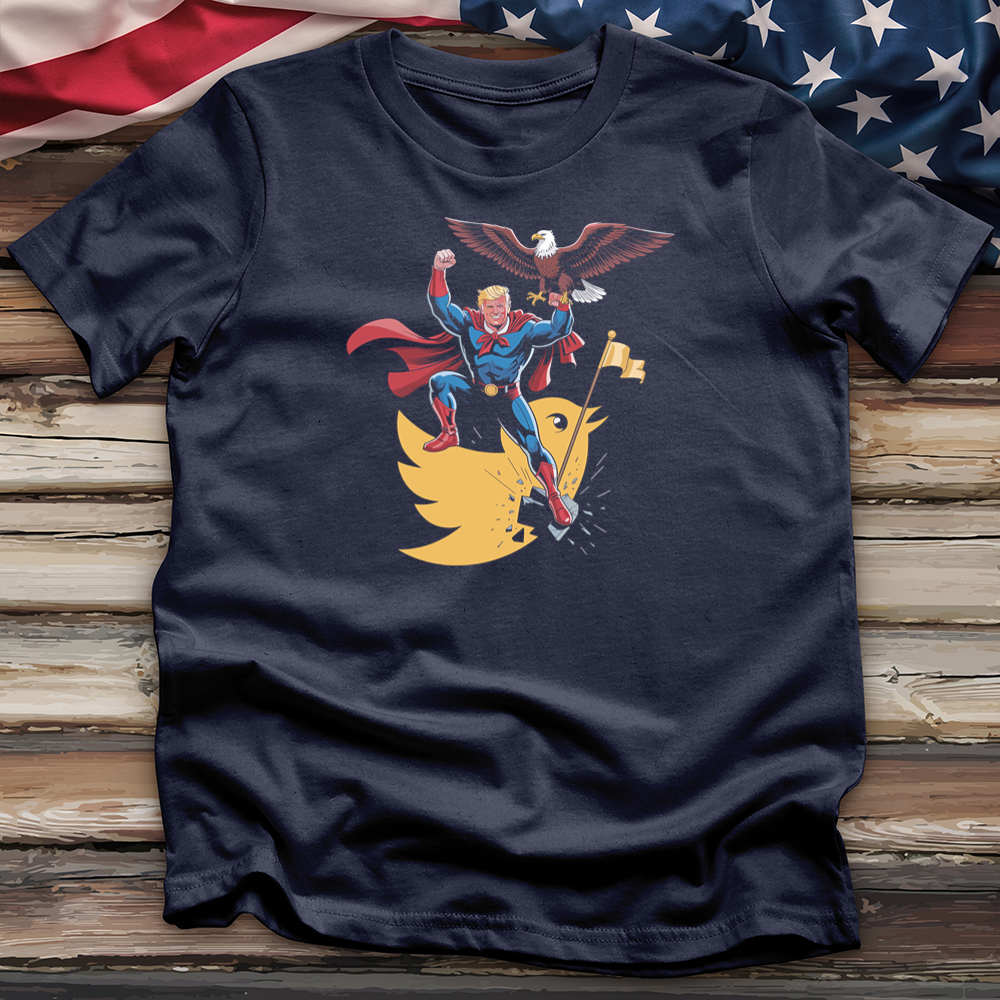Trump With Eagle Tee