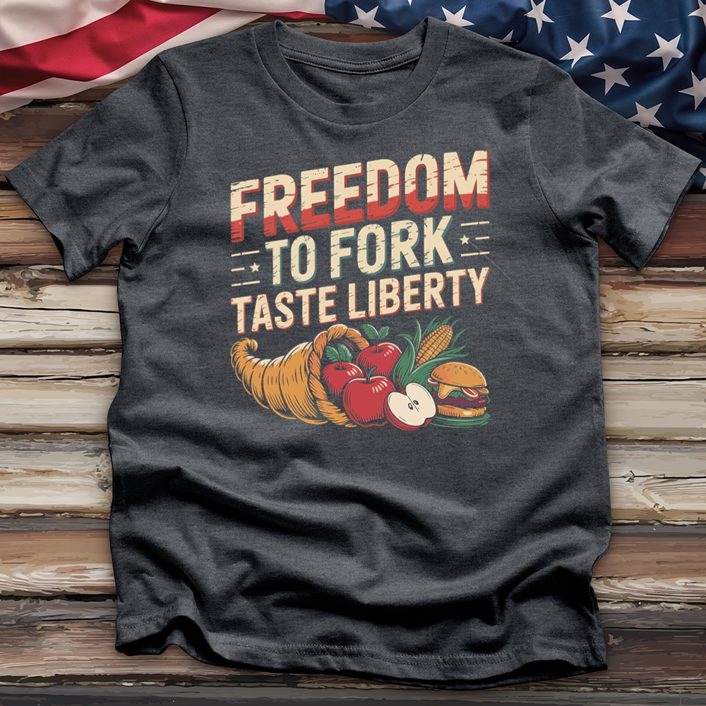 Freedom to Fork Taste Liberty Tee