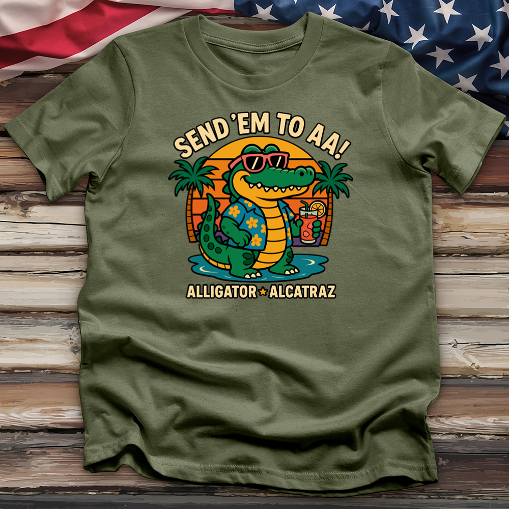 SEND 'EM TO AA 01 Tee