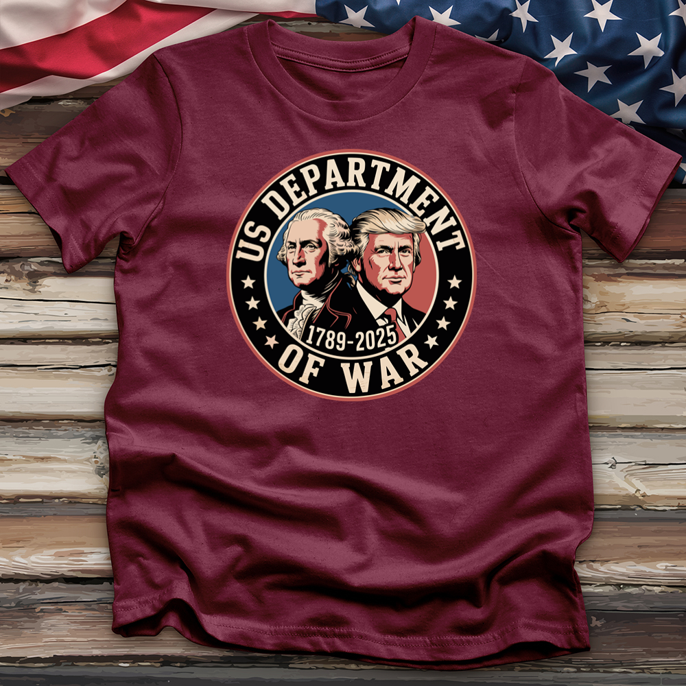 US Department of War 1789-2025 Presidents Tee