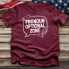 Pronoun Optional Zone Tee
