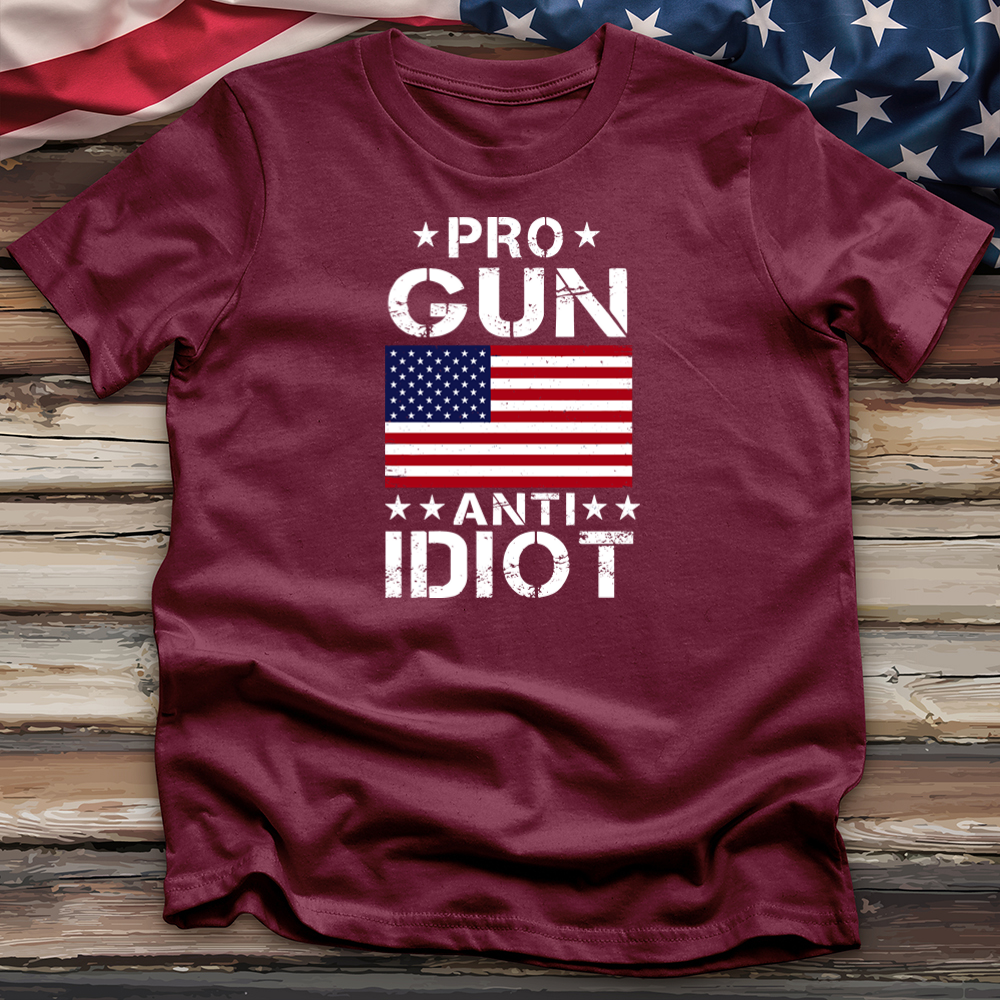 Pro Gun Anti Idiot V4 Tee