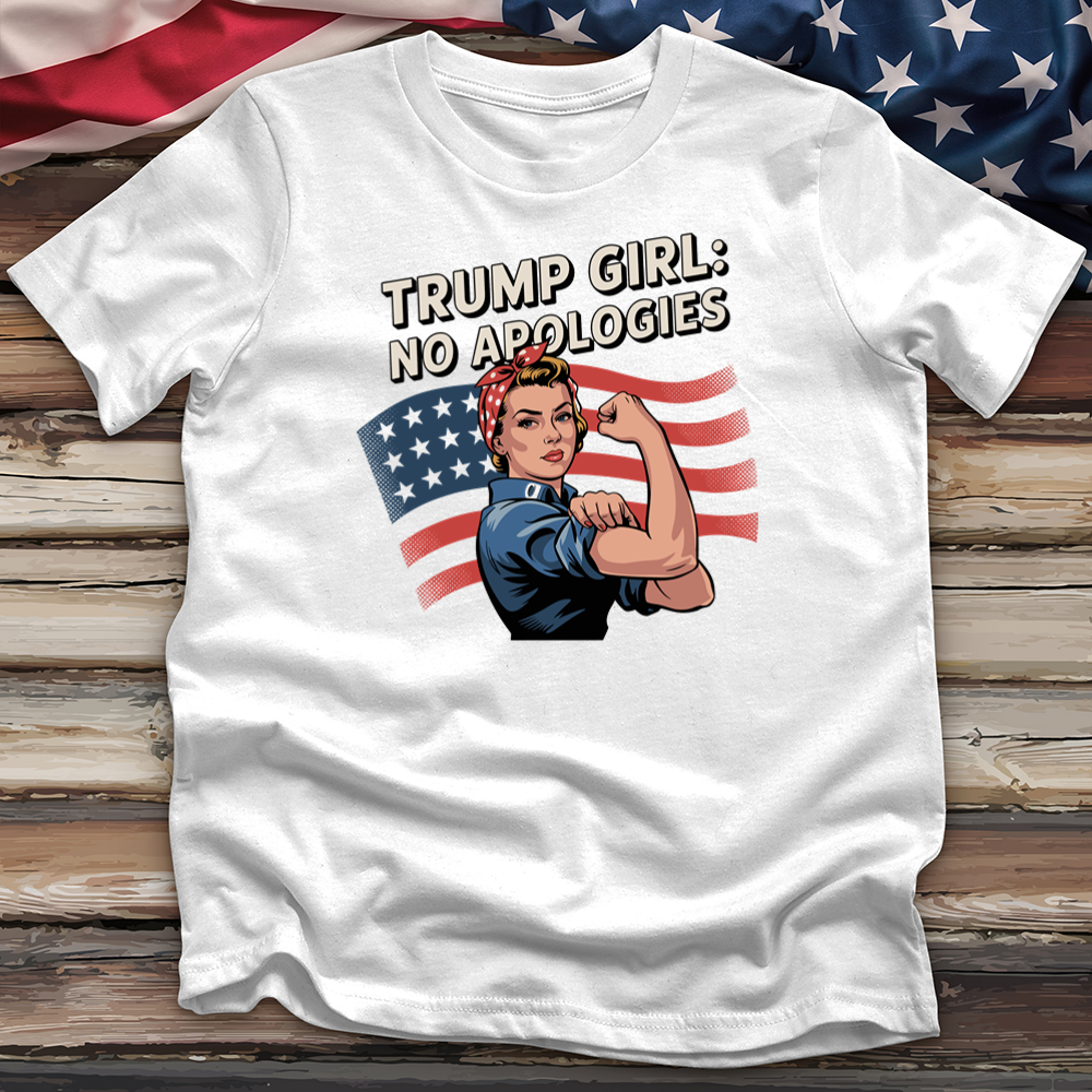 Trump Girl No Apologies 9 Tee