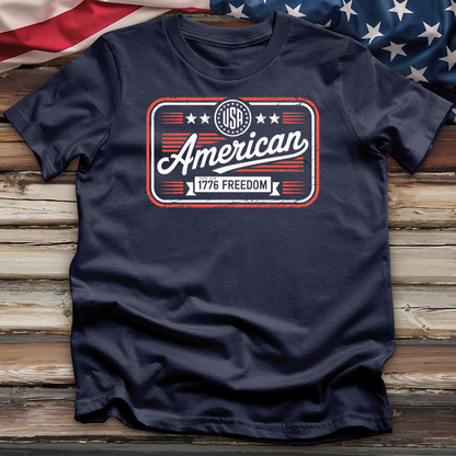 Usa American 1776 Freedom Tee