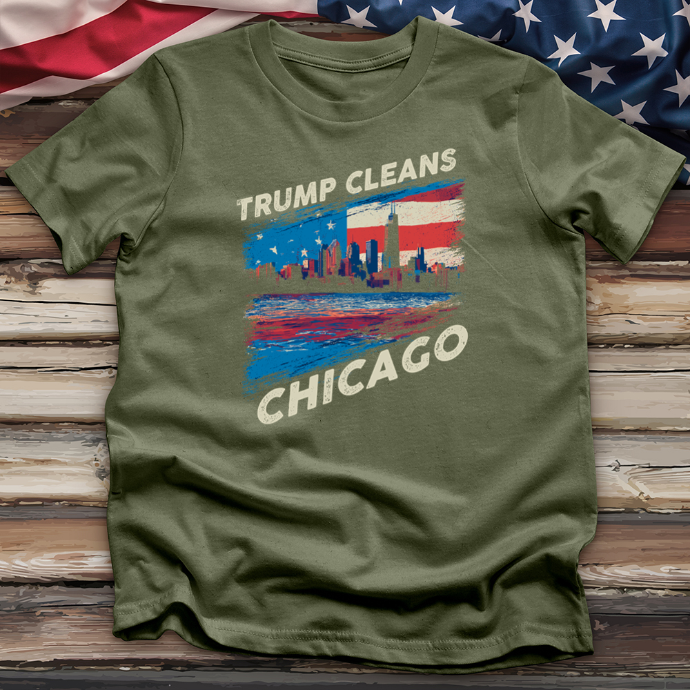 Trump Cleans Chicago Tee