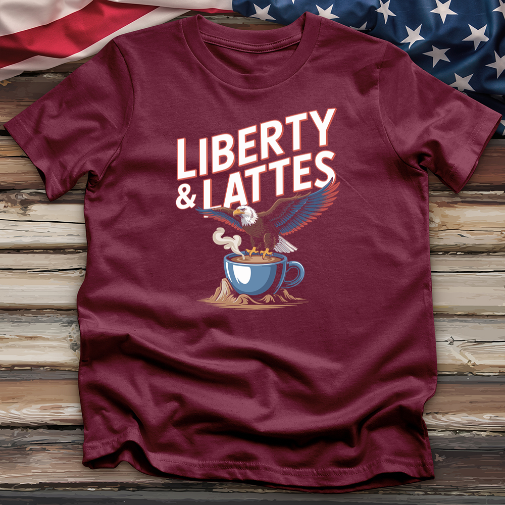 Liberty & Lattes Tee