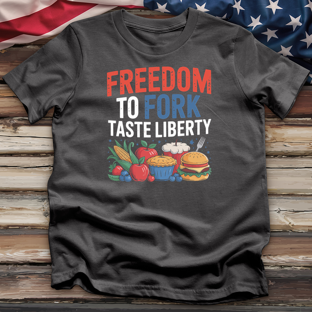 Freedom to Fork Taste Liberty Tee