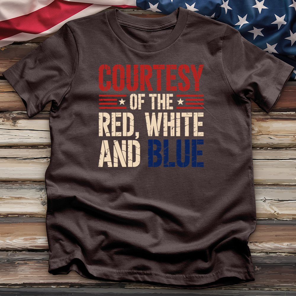 Red White and Blue Tee