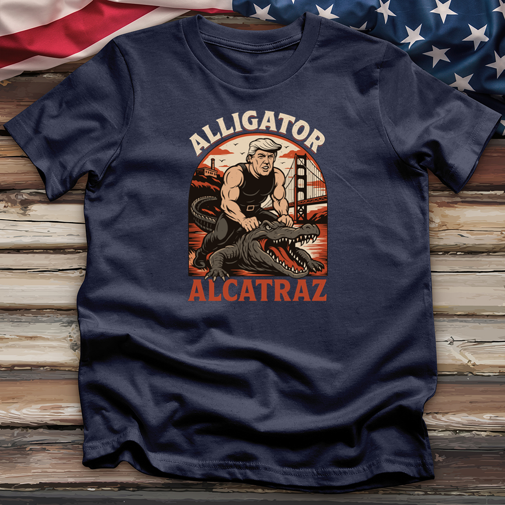 Alligator Alcatraz Trump 2 Tee