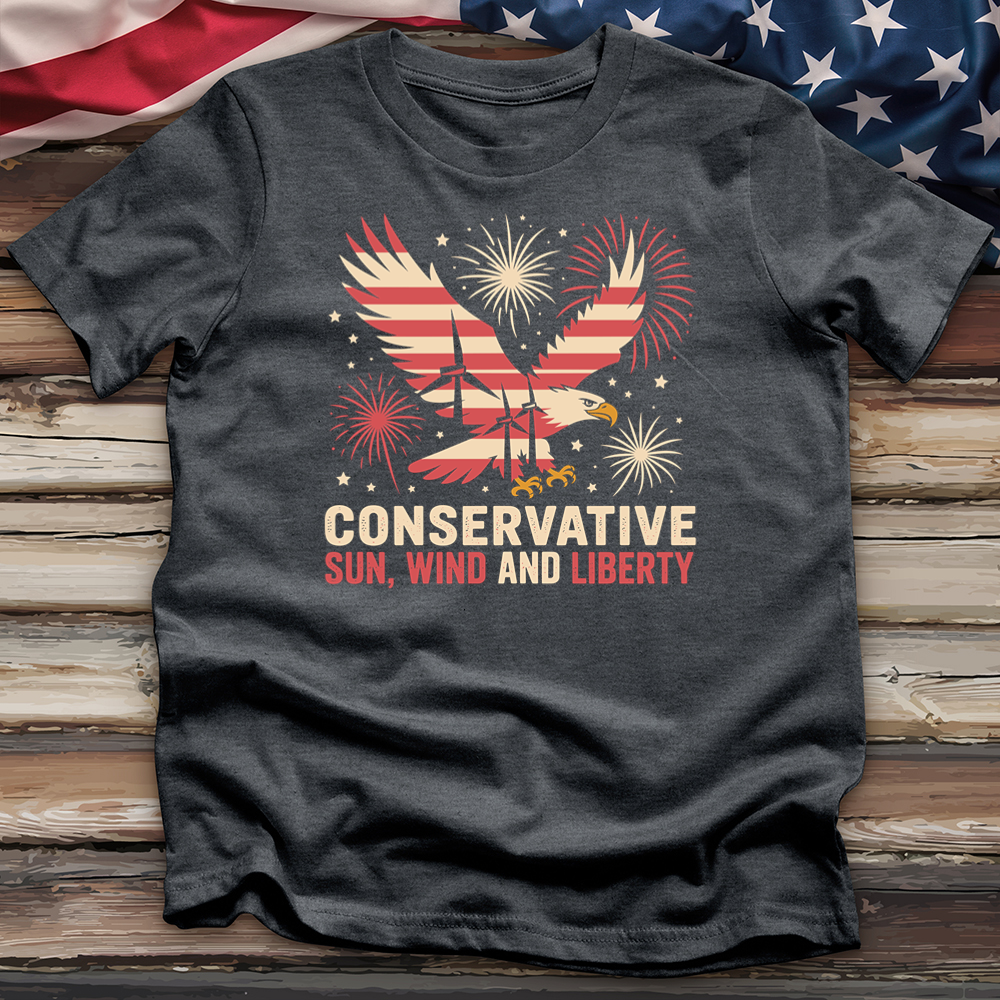 Conservative Sun, Wind, and Liberty Tee
