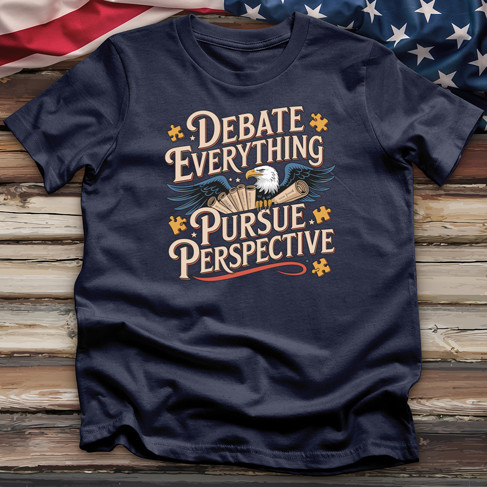 Debate Everything Pursue Perspective Tee
