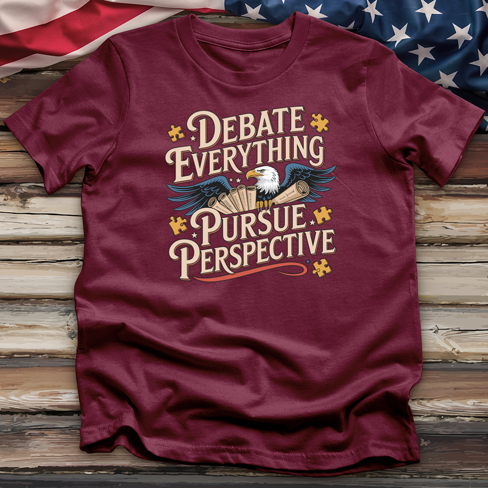 Debate Everything Pursue Perspective Tee