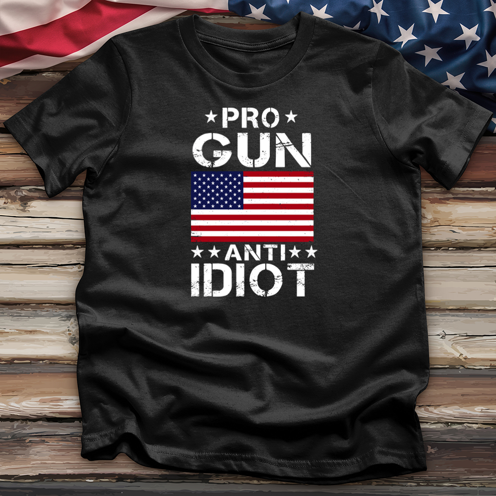Pro Gun Anti Idiot V4 Tee