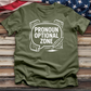 Pronoun Optional Zone Tee