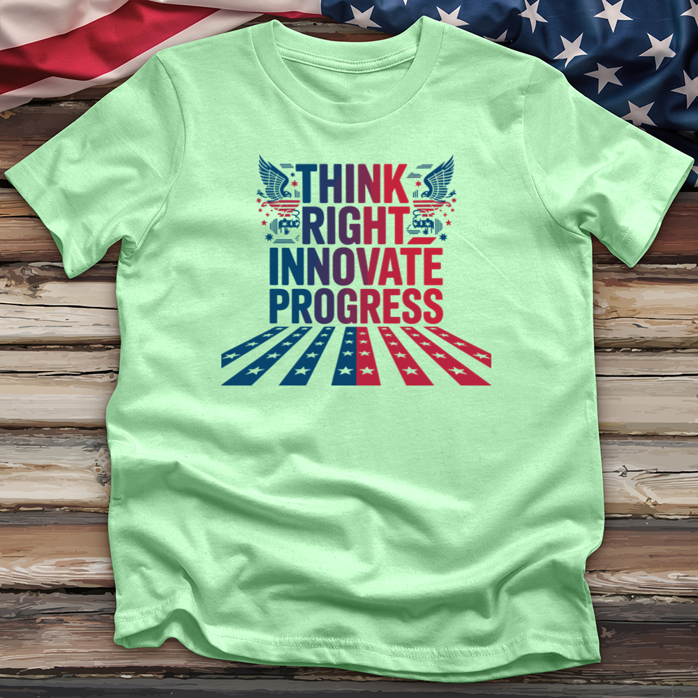 Think Right Innovate Progress Tee