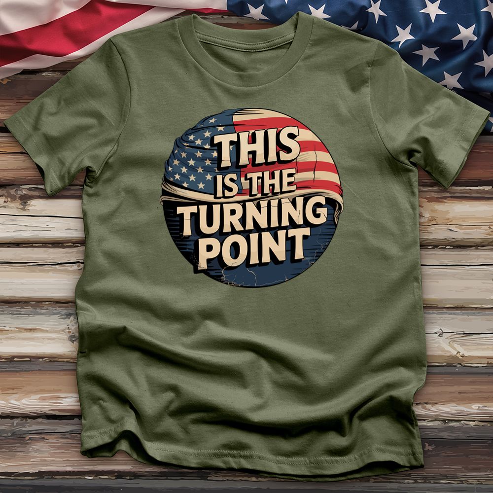 This is the Turning Point 3 Tee
