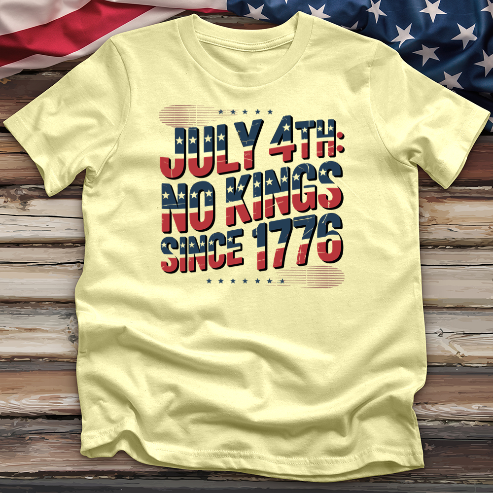July 4th No Kings Tee