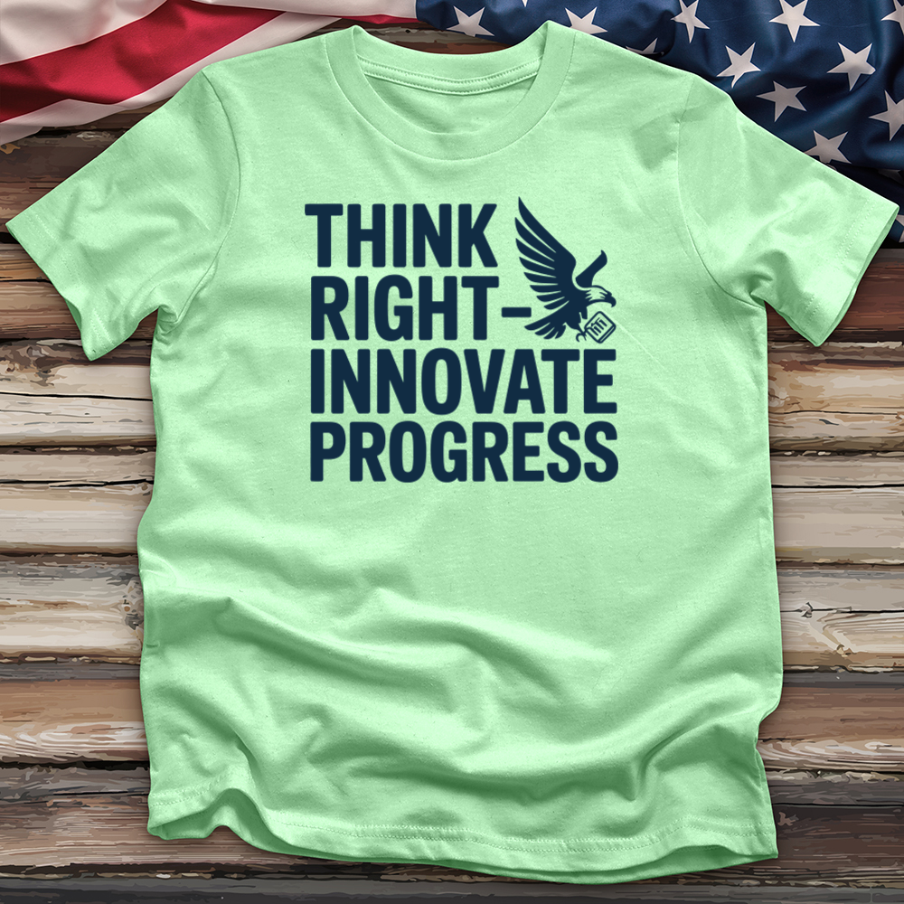 Think Right Innovate Progress Tee