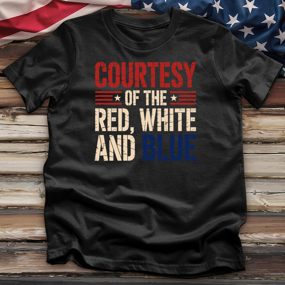 Red White and Blue Tee