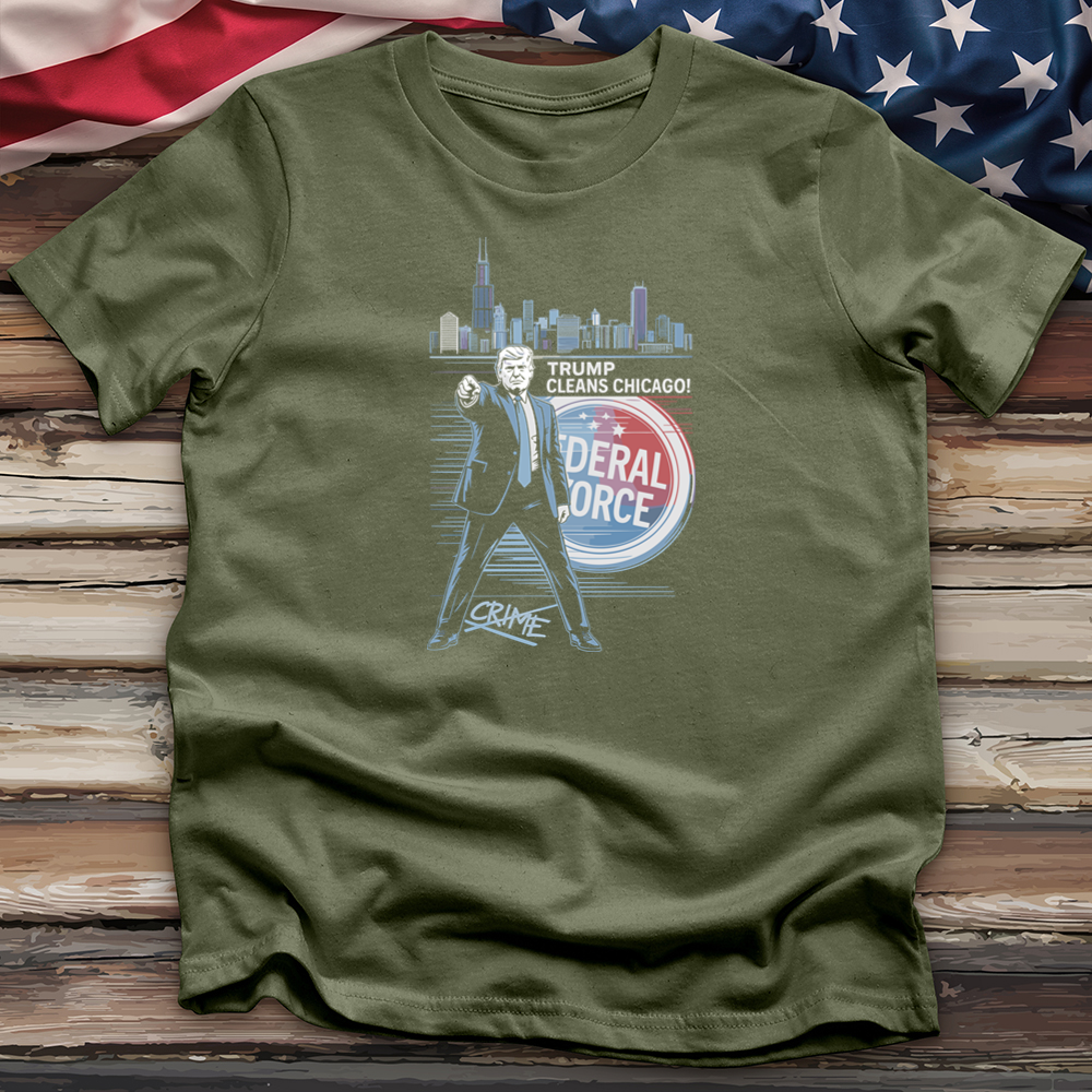 Trump Cleans Chicago Tee