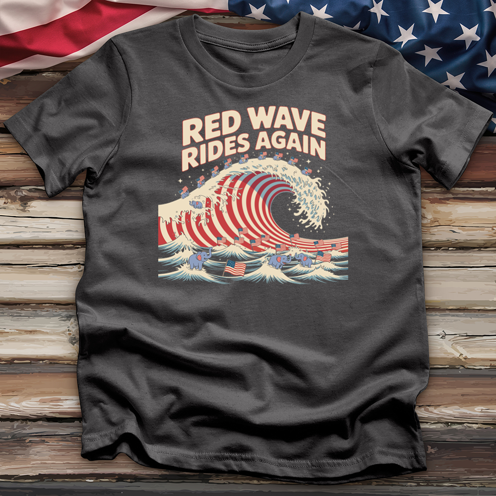 Red Wave Rides Again Tee
